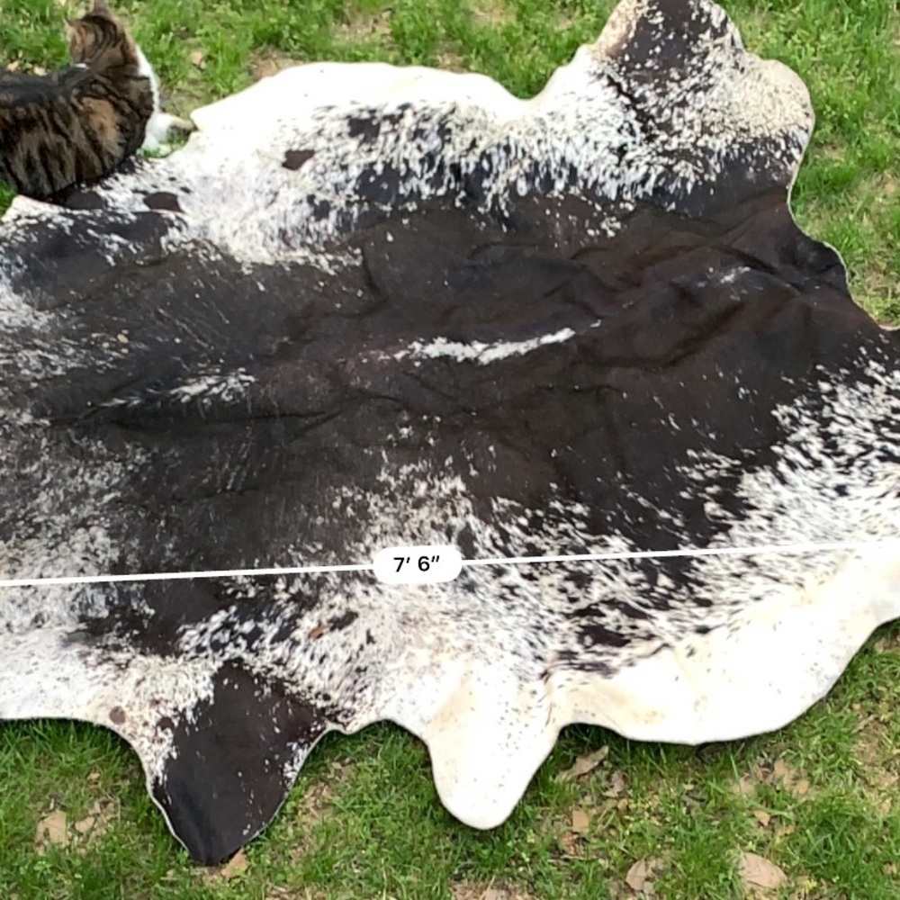 Cow skin rug. Slightly used.